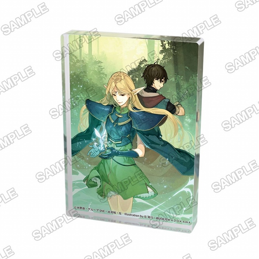 【KADOKAWA】ライトノベル展2025 A7アクリルブロック ロードス島戦記