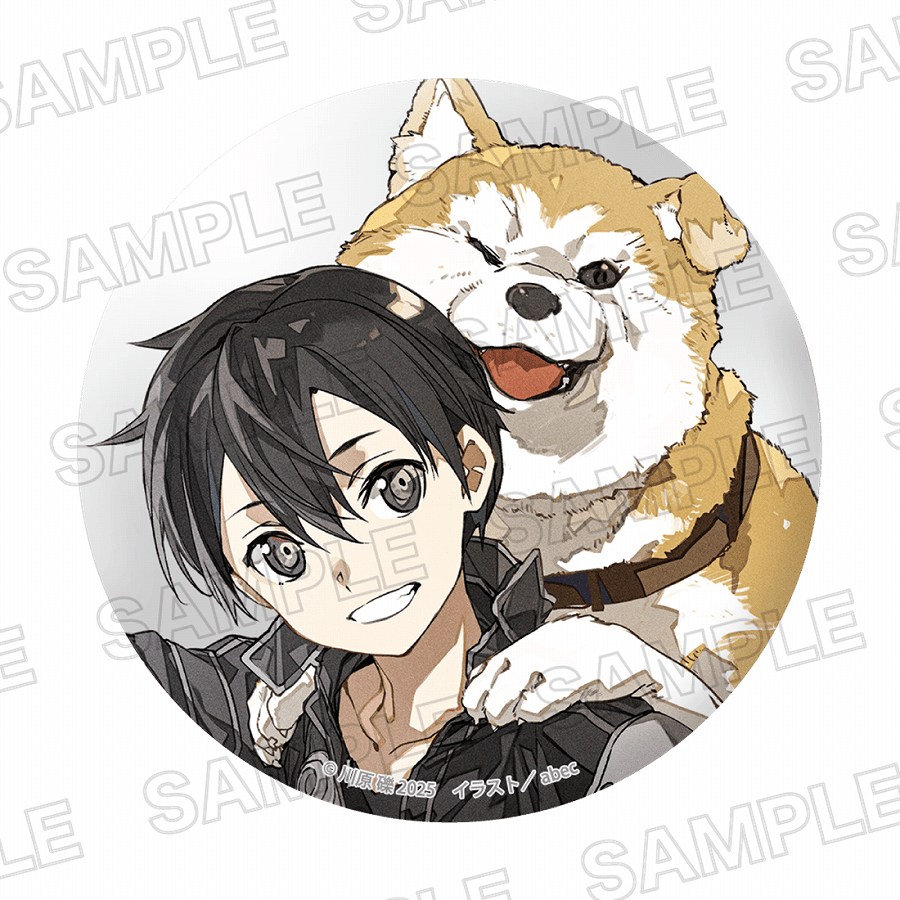 【KADOKAWA】ライトノベル展2025 ホログラム缶バッジ ソードアート・オンライン