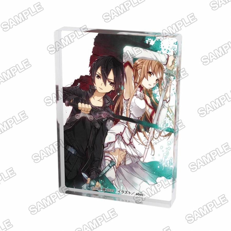 【KADOKAWA】ライトノベル展2025 A7アクリルブロック ソードアート・オンライン