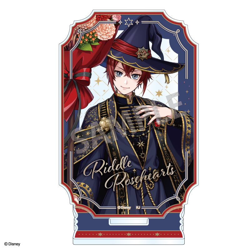 【カミオジャパン】ディズニー ツイステッドワンダーランド レイヤードアクリルスタンド リドル・ローズハート/ブルームバースデーver.