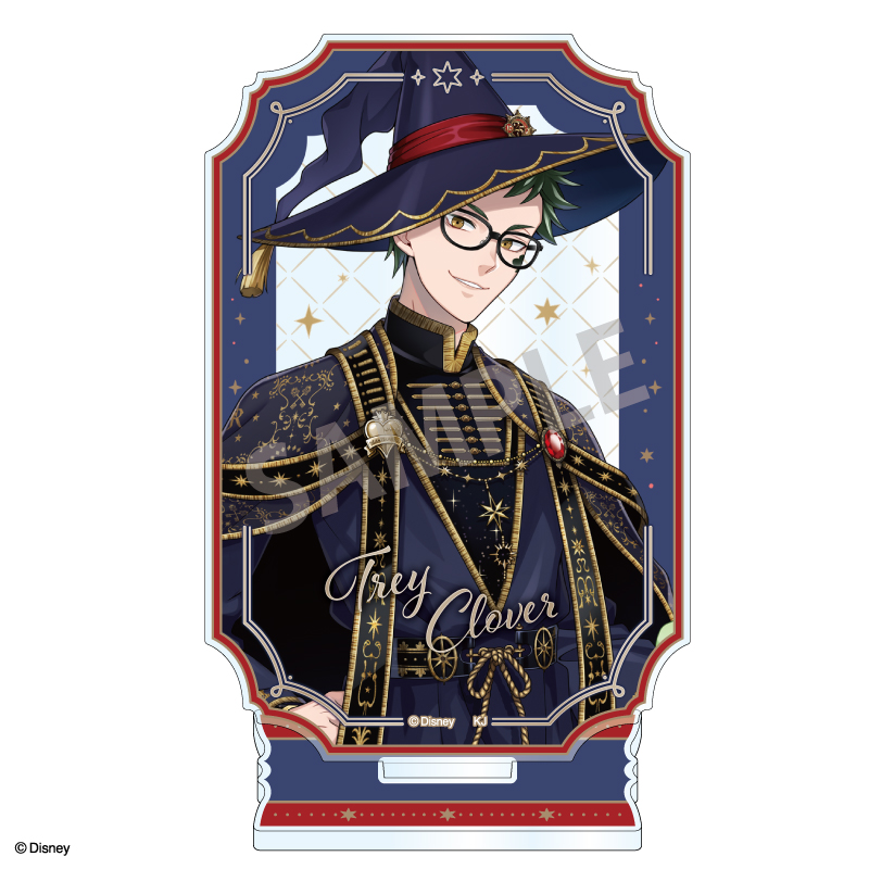 【カミオジャパン】ディズニー ツイステッドワンダーランド レイヤードアクリルスタンド トレイ・クローバー/ブルームバースデーver.