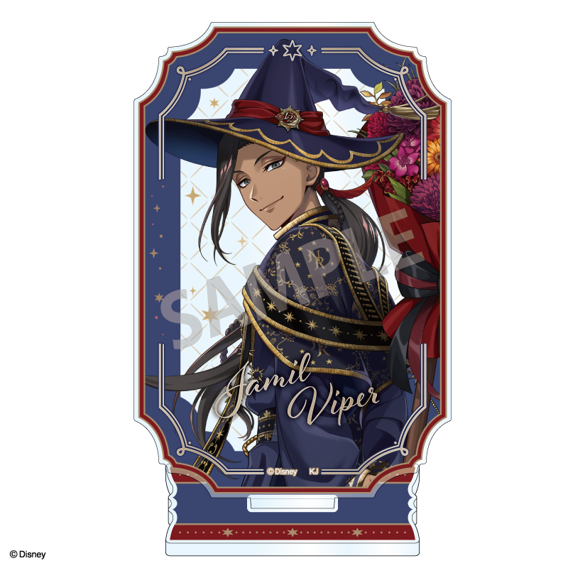 【カミオジャパン】ディズニー ツイステッドワンダーランド レイヤードアクリルスタンド ジャミル・バイパー/ブルームバースデーver.