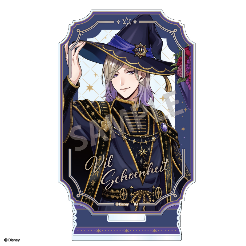 【カミオジャパン】ディズニー ツイステッドワンダーランド レイヤードアクリルスタンド ヴィル・シェーンハイト/ブルームバースデーver.