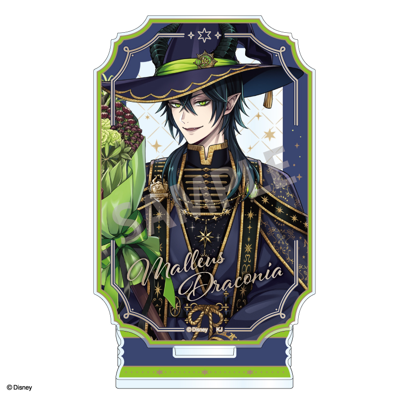 【カミオジャパン】ディズニー ツイステッドワンダーランド レイヤードアクリルスタンド マレウス・ドラコニア/ブルームバースデーver.