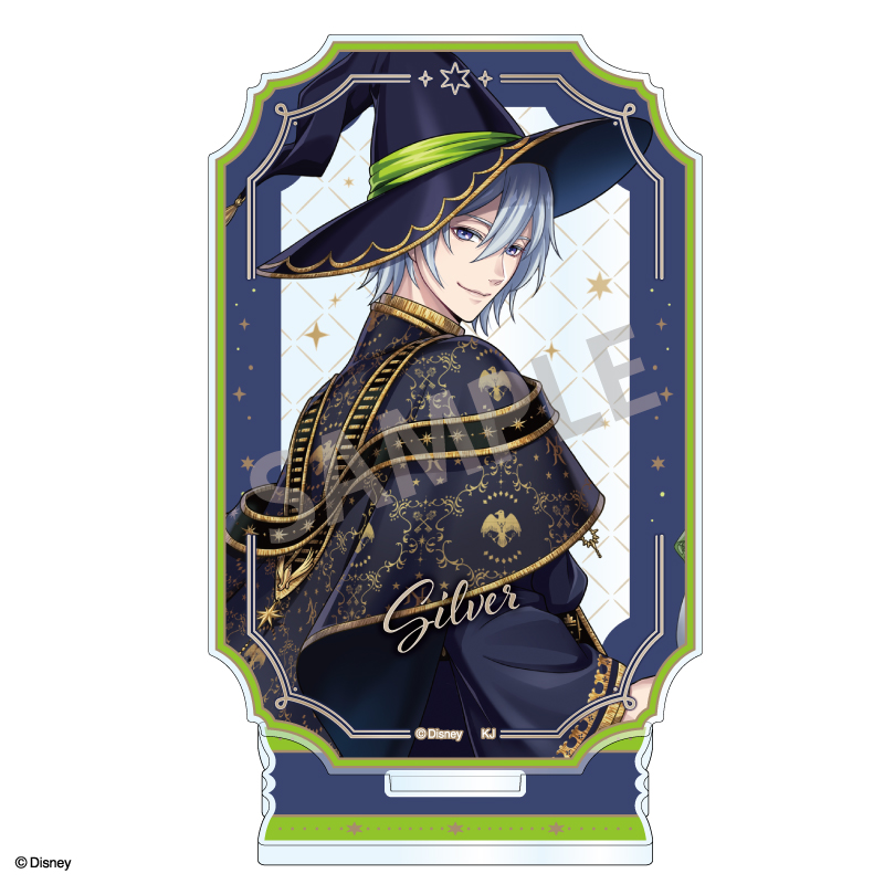 【カミオジャパン】ディズニー ツイステッドワンダーランド レイヤードアクリルスタンド シルバー/ブルームバースデーver.