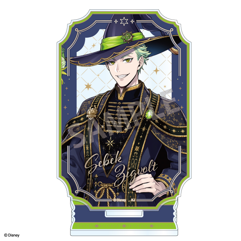 【カミオジャパン】ディズニー ツイステッドワンダーランド レイヤードアクリルスタンド セベク・ジグボルト/ブルームバースデーver.