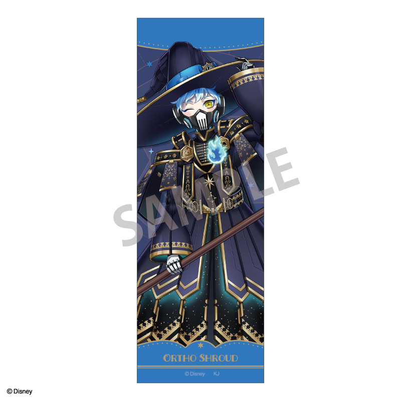 【カミオジャパン】ディズニー ツイステッドワンダーランド ロングスクエア缶バッジ オルト・シュラウド/ブルームバースデーver.