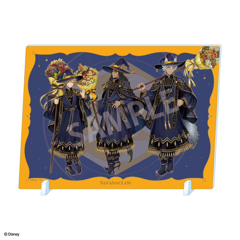 【カミオジャパン】ディズニー ツイステッドワンダーランド 集合アクリルパネル サバナクロー/ブルームバースデーver.