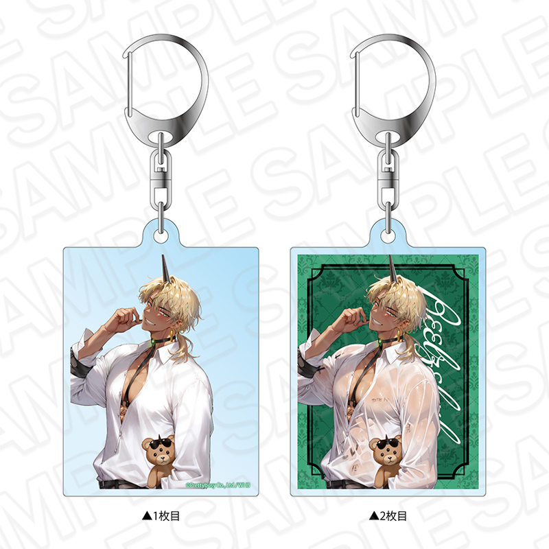 【コンテンツシード】地獄のどこが悪い？-What in "HELL" is bad？- チェンジングアクリルキーホルダー ベルゼブブ アイドル ver.