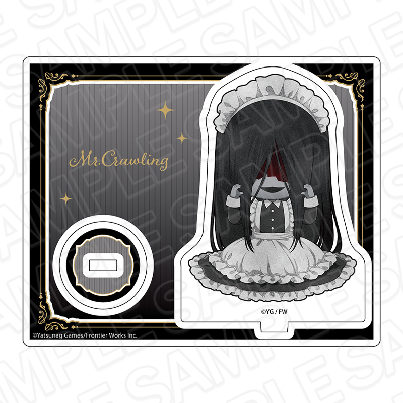 【コンテンツシード】文字化化 アクリルスタンド 這いばい男 ウェイター デフォルメ ver.