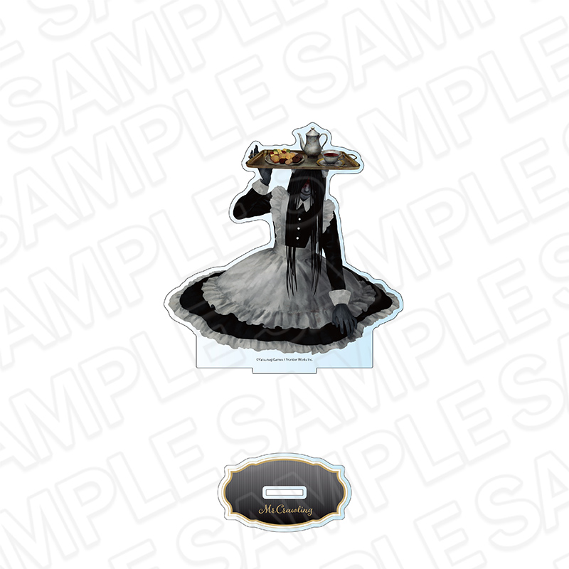 【コンテンツシード】文字化化 デカアクリルスタンド 這いばい男 ウェイター ver.