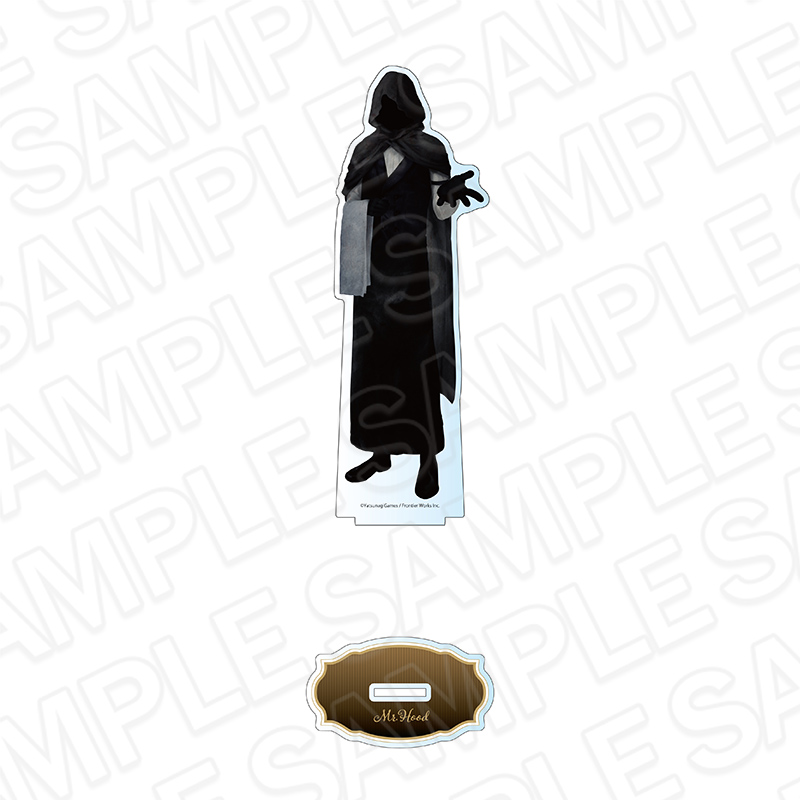 【コンテンツシード】文字化化 デカアクリルスタンド フードの男 ウェイター ver.