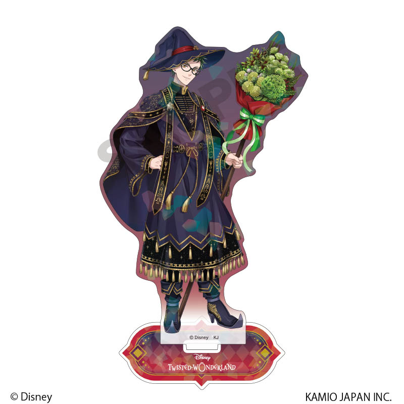 【クラックス】ディズニー ツイステッドワンダーランド ホログラムアクリルスタンド トレイ・クローバー ブルームバースデー