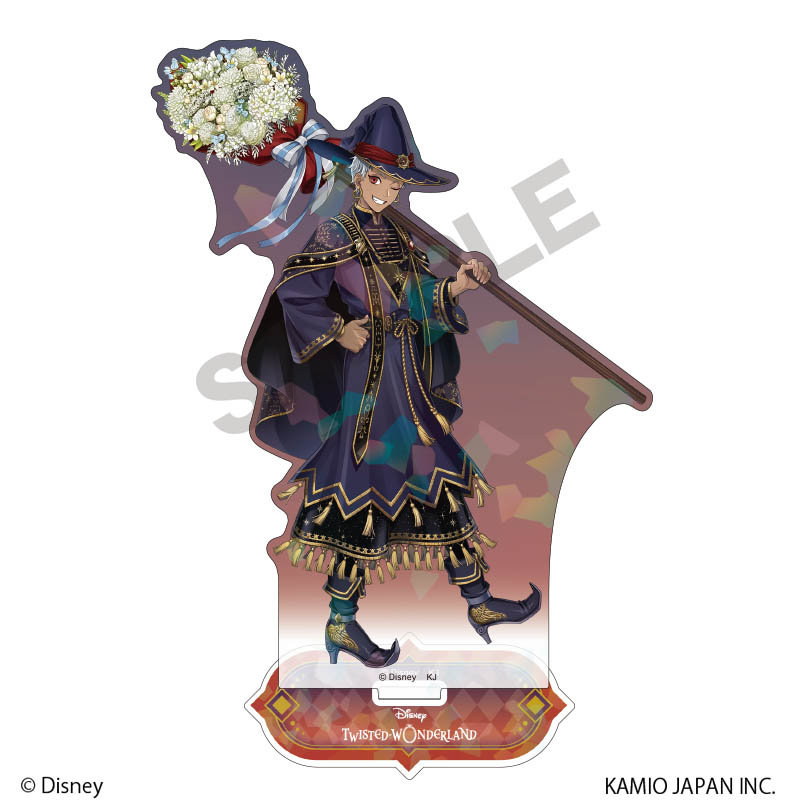 【クラックス】ディズニー ツイステッドワンダーランド ホログラムアクリルスタンド カリム・アルアジーム ブルームバースデー
