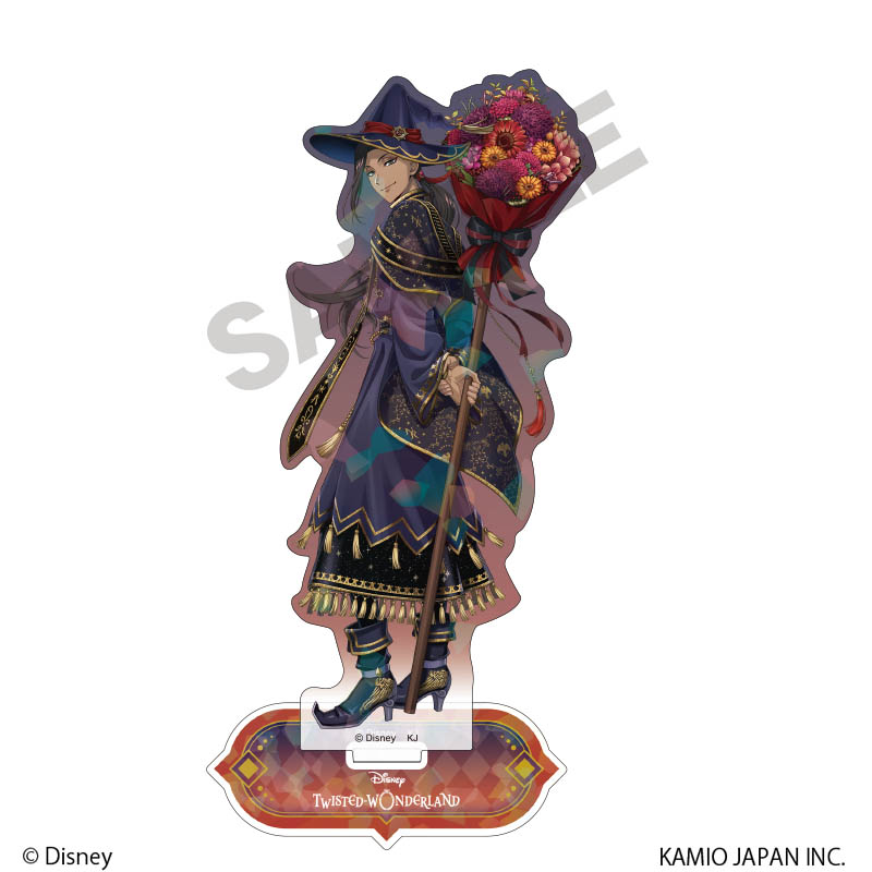 【クラックス】ディズニー ツイステッドワンダーランド ホログラムアクリルスタンド ジャミル・バイパー ブルームバースデー