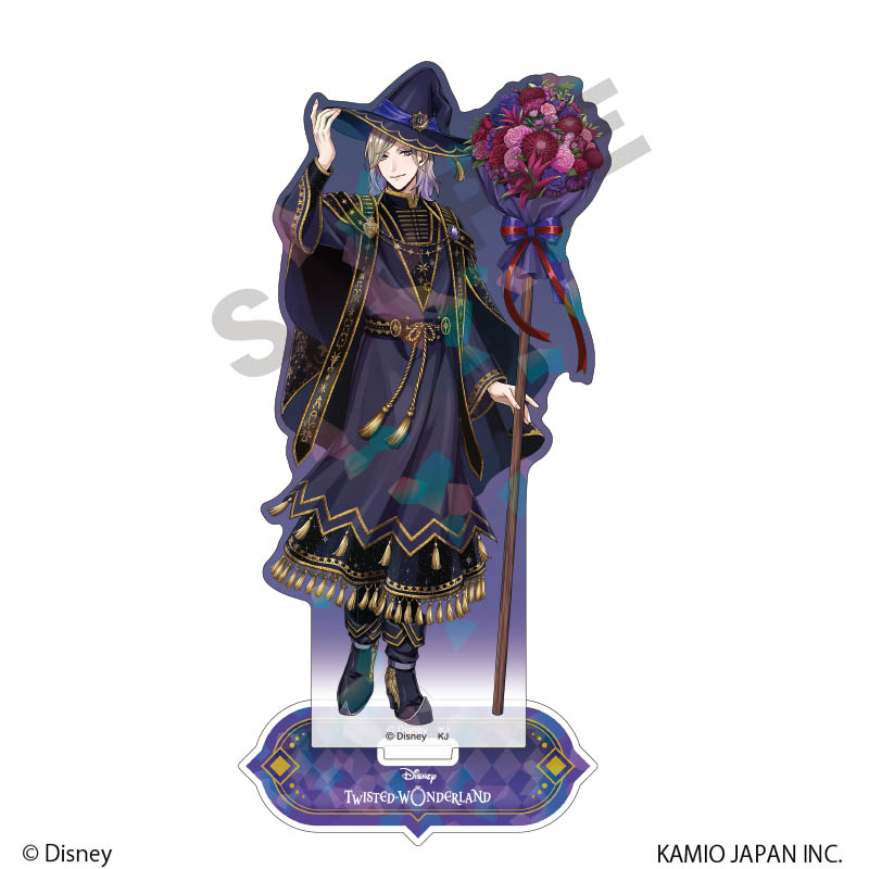 【クラックス】ディズニー ツイステッドワンダーランド ホログラムアクリルスタンド ヴィル・シェーンハイト ブルームバースデー