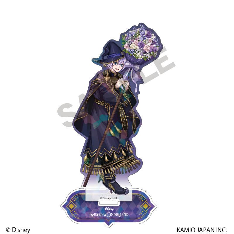 【クラックス】ディズニー ツイステッドワンダーランド ホログラムアクリルスタンド エペル・フェルミエ ブルームバースデー