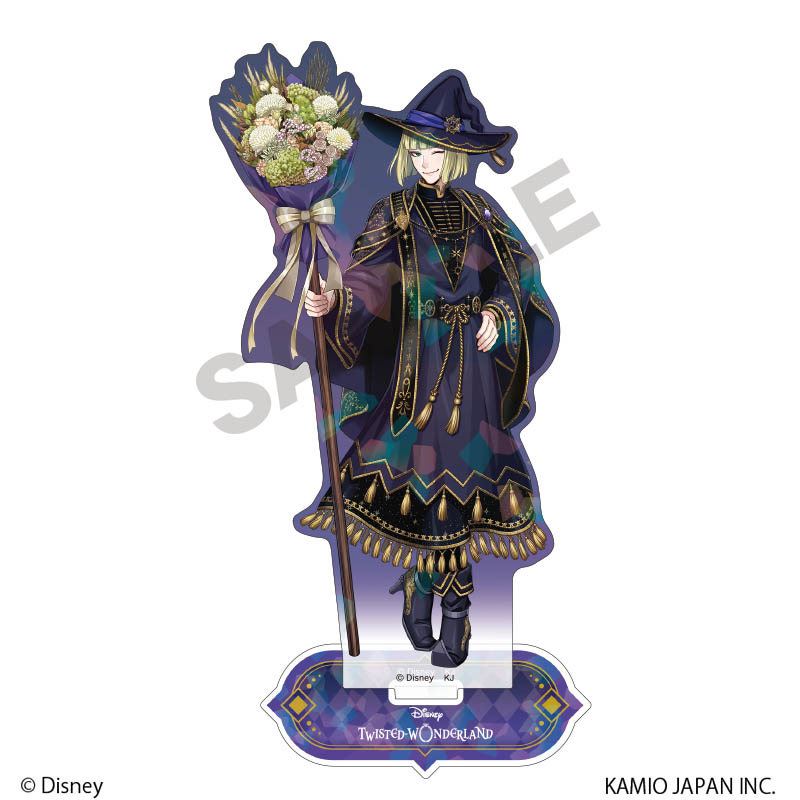 【クラックス】ディズニー ツイステッドワンダーランド ホログラムアクリルスタンド ルーク・ハント ブルームバースデー