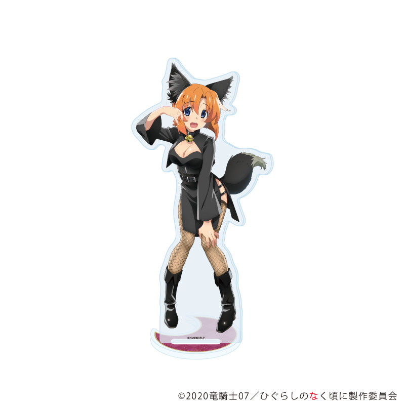 【A3】アクリルスタンド「ひぐらしのなく頃に 卒」02/竜宮レナ 人狼ver.（描き下ろしイラスト）