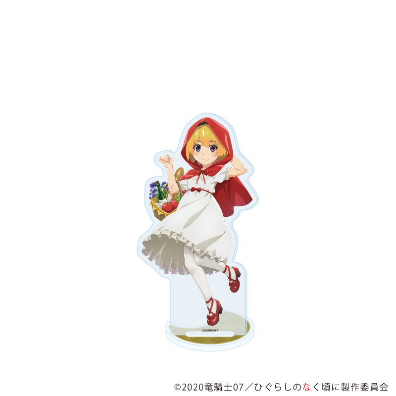 【A3】アクリルスタンド「ひぐらしのなく頃に 卒」04/北条沙都子 人狼ver.（描き下ろしイラスト）