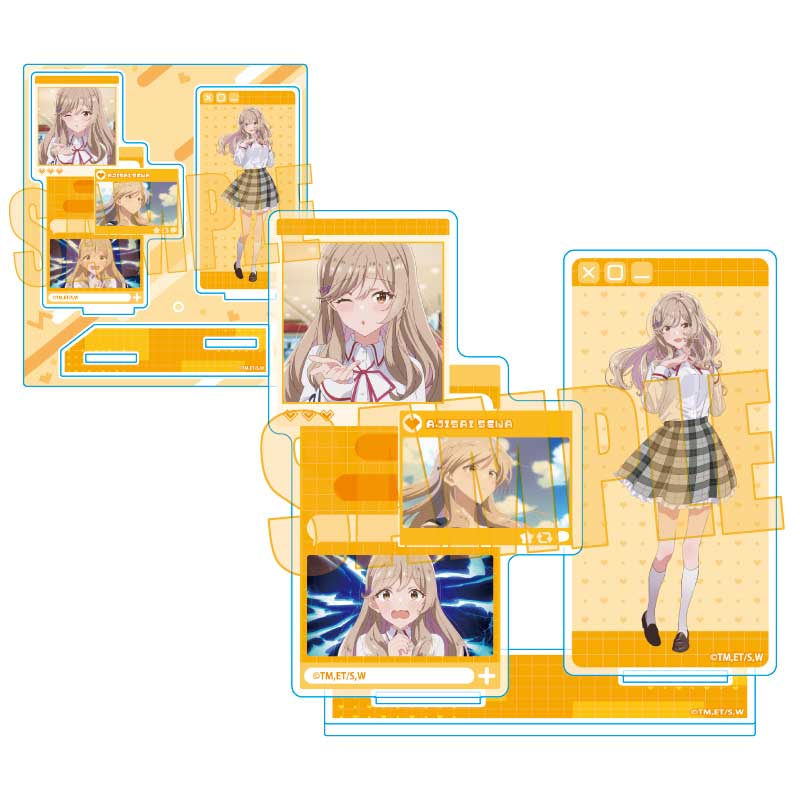 【ベルハウス】メモリーズアクリルスタンド わたしが恋人になれるわけないじゃん、ムリムリ！（※ムリじゃなかった！？）/瀬名 紫陽花