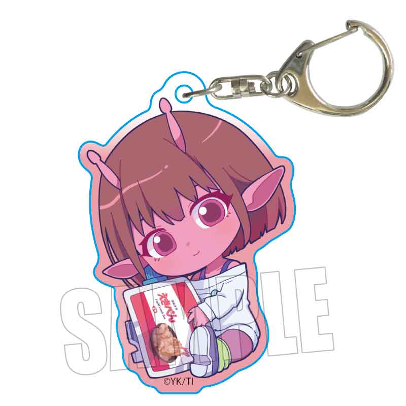 【ベルハウス】ぎゅぎゅっとアクリルキーホルダー アニメ『銀河特急 ミルキー☆サブウェイ』/チハル