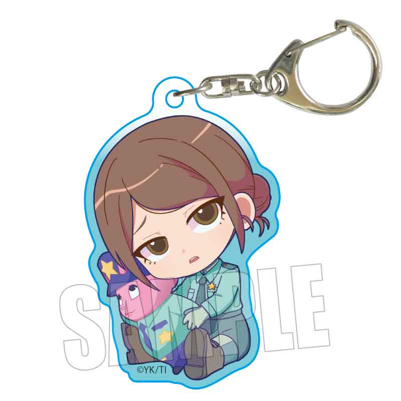 【ベルハウス】ぎゅぎゅっとアクリルキーホルダー アニメ『銀河特急 ミルキー☆サブウェイ』/リョーコ