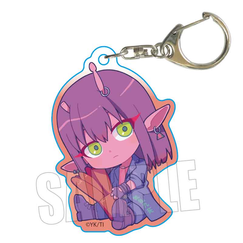 【ベルハウス】ぎゅぎゅっとアクリルキーホルダー アニメ『銀河特急 ミルキー☆サブウェイ』/アカネ