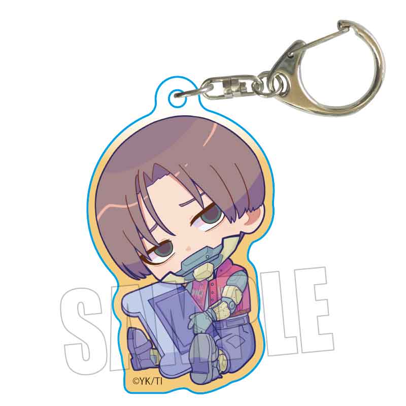 【ベルハウス】ぎゅぎゅっとアクリルキーホルダー アニメ『銀河特急 ミルキー☆サブウェイ』/カート