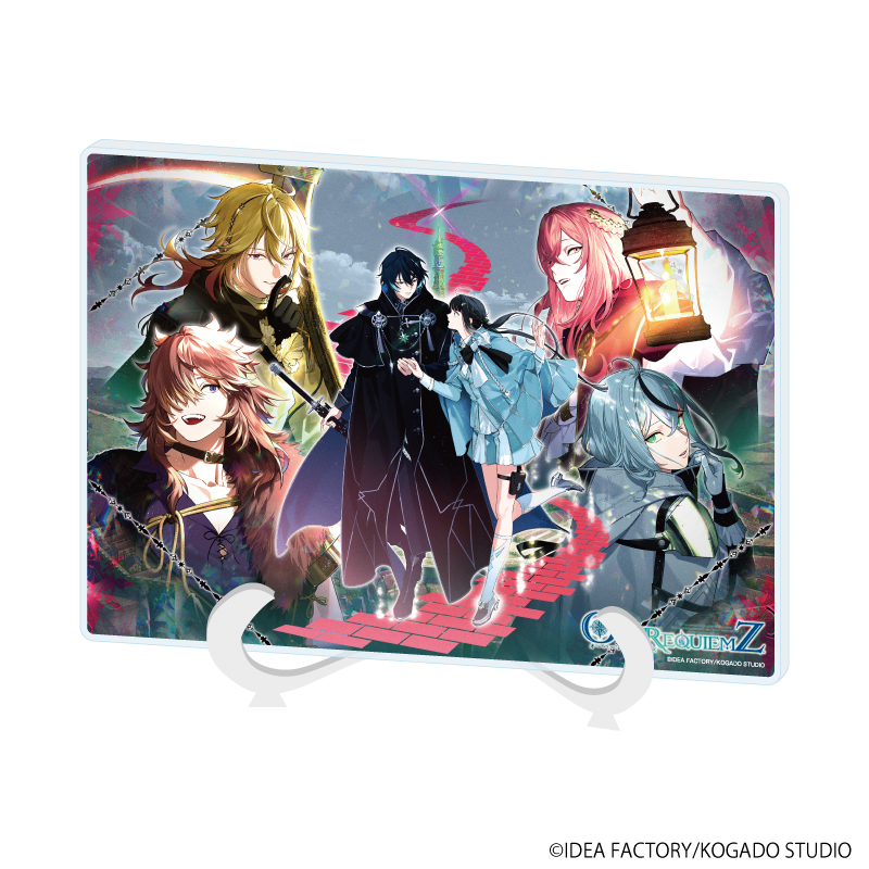 【A3】アクリルアートボード（A5サイズ）「OVER REQUIEMZ」01/キービジュアル（公式イラスト）