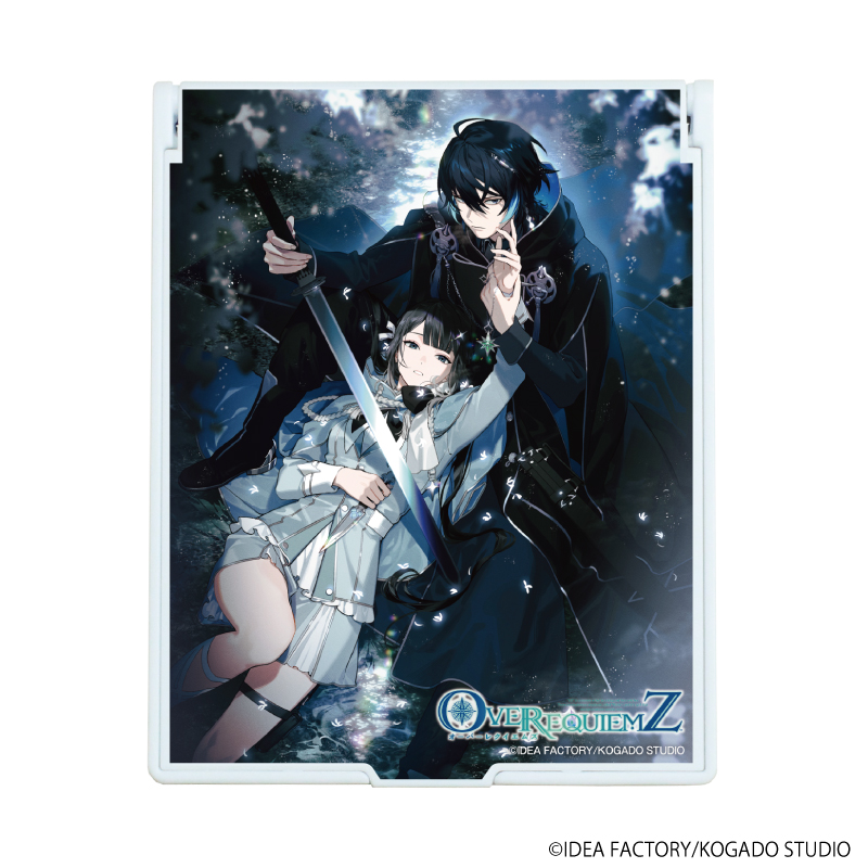 【A3】デカキャラミラー「OVER REQUIEMZ」01/パッケージデザイン（公式イラスト）