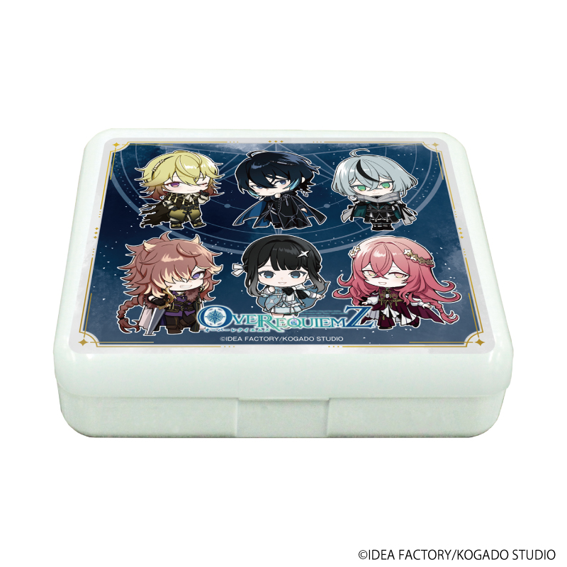 【A3】小物ケース「OVER REQUIEMZ」01/ちびキャラ集合デザイン（公式イラスト）