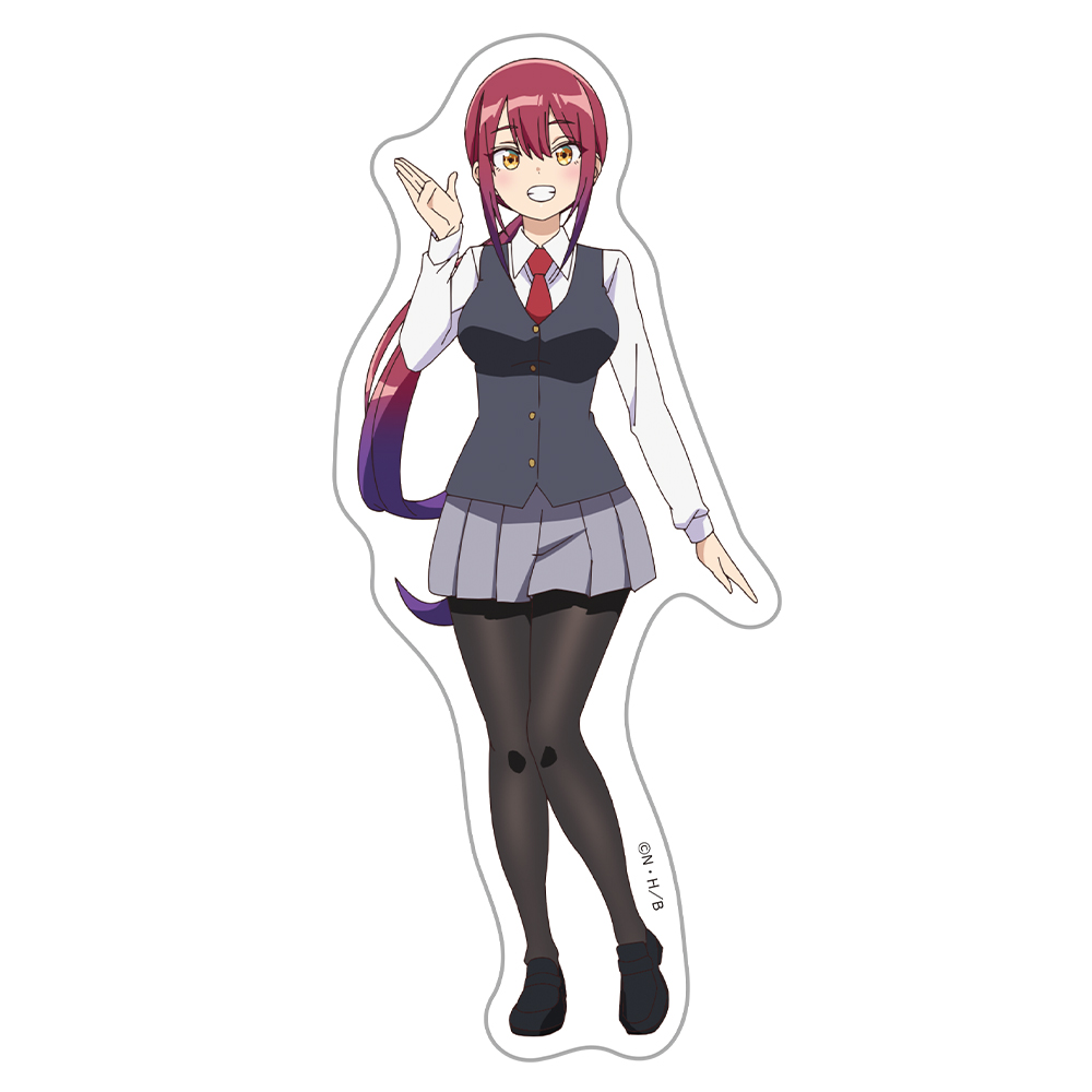 【アズメーカー】ばっどがーる ダイカットステッカー 水鳥亜鳥