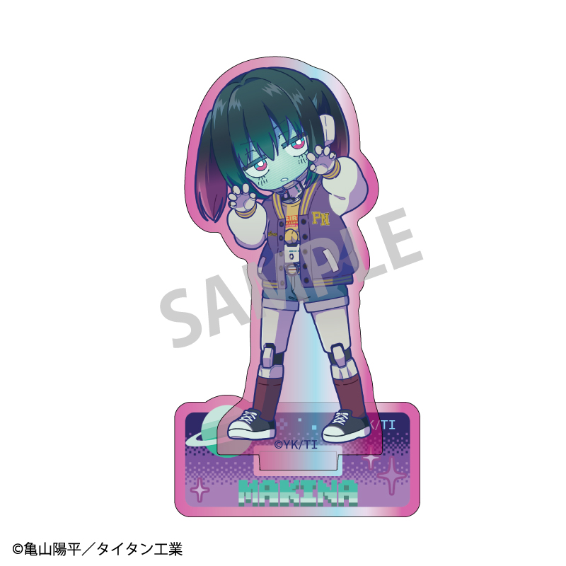 【カミオジャパン】銀河特急 ミルキー☆サブウェイ オーロラミニアクリルスタンド マキナ