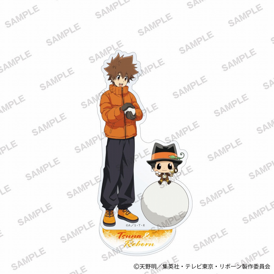 【KADOKAWA】家庭教師ヒットマンREBORN！ アクリルスタンドフィギュア 雪バトルver. リボーン&沢田綱吉