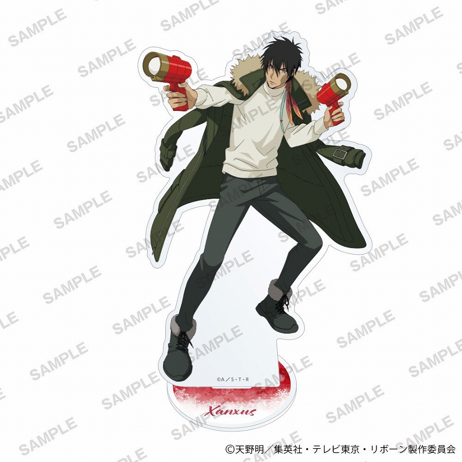 【KADOKAWA】家庭教師ヒットマンREBORN！ アクリルスタンドフィギュア 雪バトルver. XANXUS（10年後）