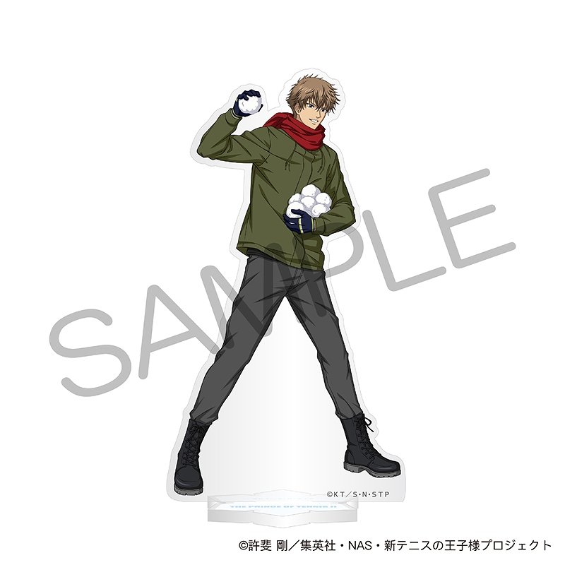 【KADOKAWA】新テニスの王子様 アクリルスタンド 雪遊びver. 忍足謙也