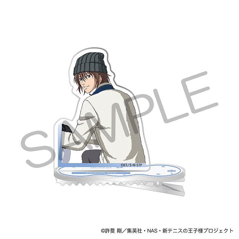 【KADOKAWA】新テニスの王子様 キャラのるヘアクリップ 雪遊びver. 不二周助