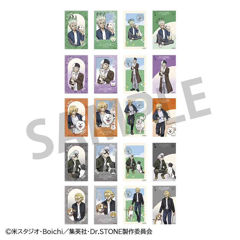 【KADOKAWA】Dr.STONE ふぉとカードコレクション with Dogs ver. 1BOX入数：10