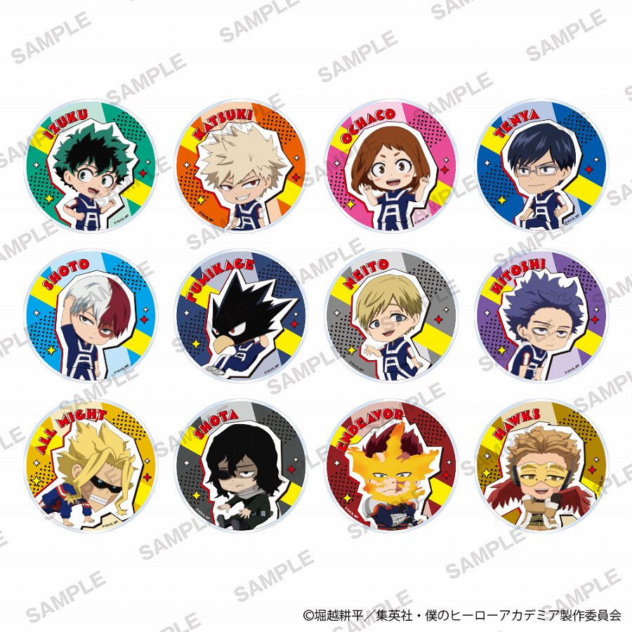 【KADOKAWA】僕のヒーローアカデミア アクリルコースター 準備運動ver. 1BOX入数：12