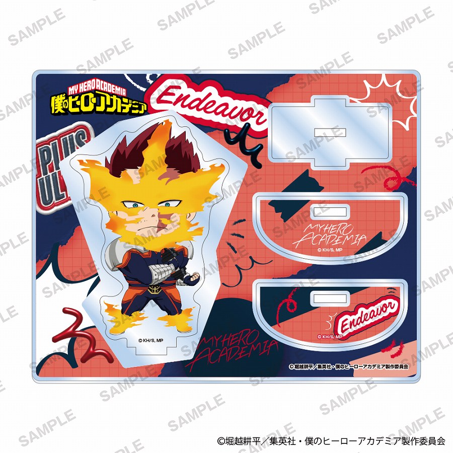【KADOKAWA】僕のヒーローアカデミア ゆらゆらアクリルスタンド 準備運動ver. エンデヴァー