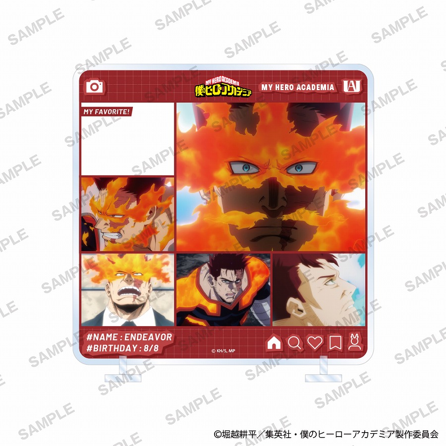 【KADOKAWA】僕のヒーローアカデミア きゃらinスタンド 第7期ver. エンデヴァー