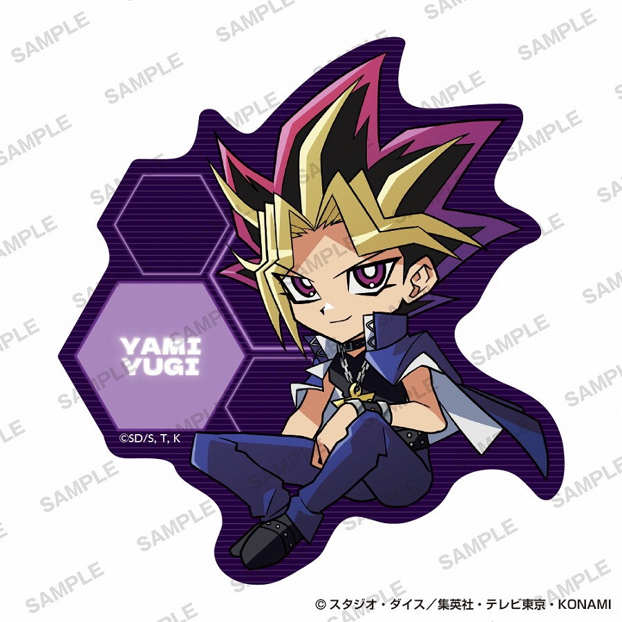 【KADOKAWA】遊☆戯☆王シリーズ ステッカー 歴代主人公お座りver. 闇遊戯