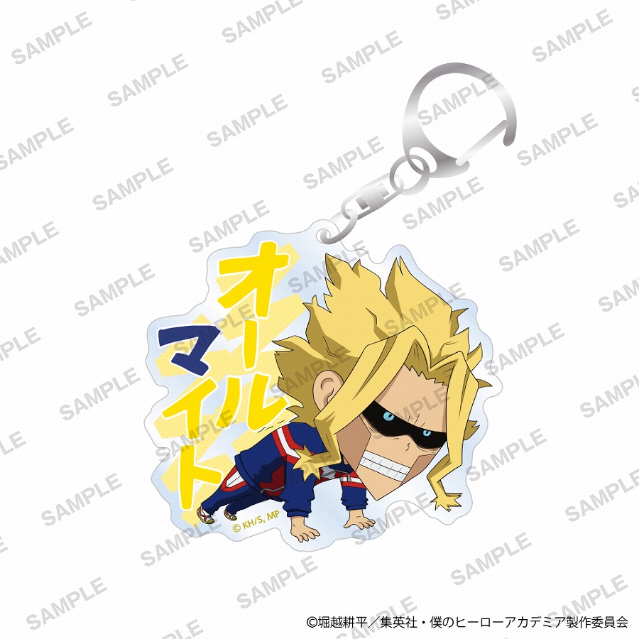 【KADOKAWA】僕のヒーローアカデミア おなまえアクリルキーホルダー 準備運動ver. オールマイト
