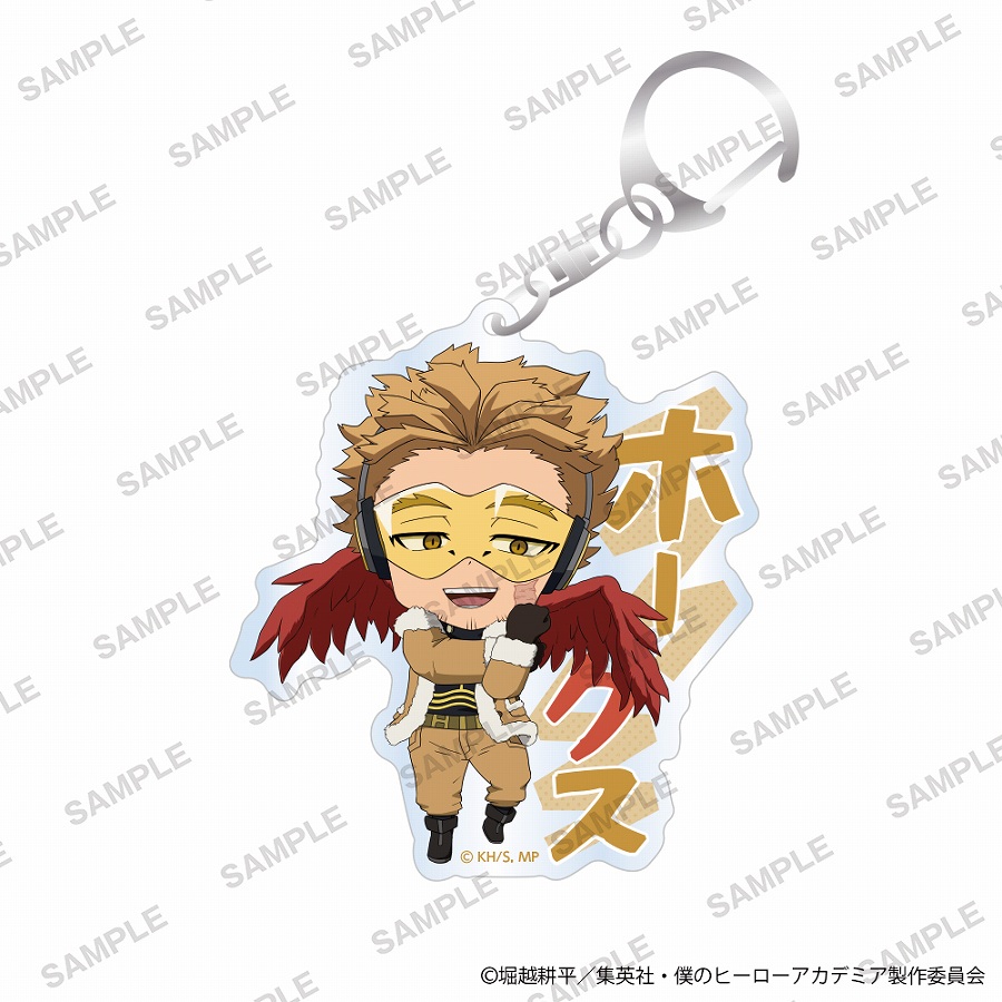 【KADOKAWA】僕のヒーローアカデミア おなまえアクリルキーホルダー 準備運動ver. ホークス
