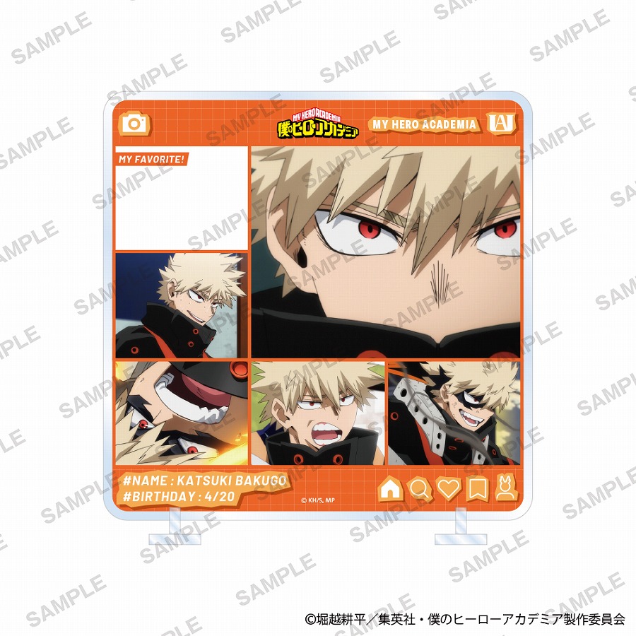 【KADOKAWA】僕のヒーローアカデミア きゃらinスタンド 第7期ver. 爆豪勝己