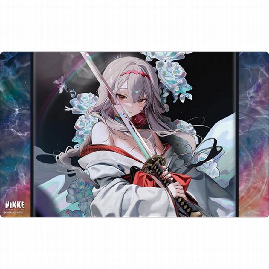 【ブシロード】ブシロード ラバーマットコレクション V2 Vol.1956 勝利の女神：NIKKE｢紅蓮：ブラックシャドウ - ロンギングフラワー｣ver.