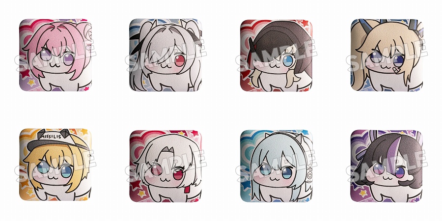 【GoodSmile Moment】勝利の女神：NIKKE DOROシリーズ トレーディング缶バッジ（全8種）