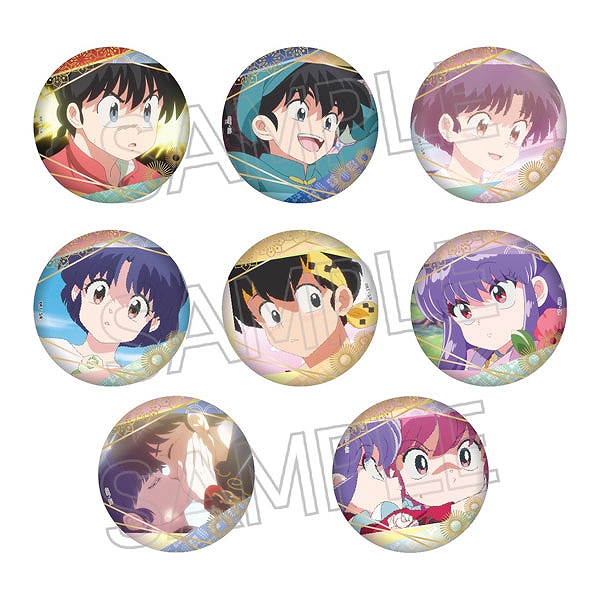 【ツインクル】らんま1/2 箔押し缶バッジ vol.2 1BOX入数：8