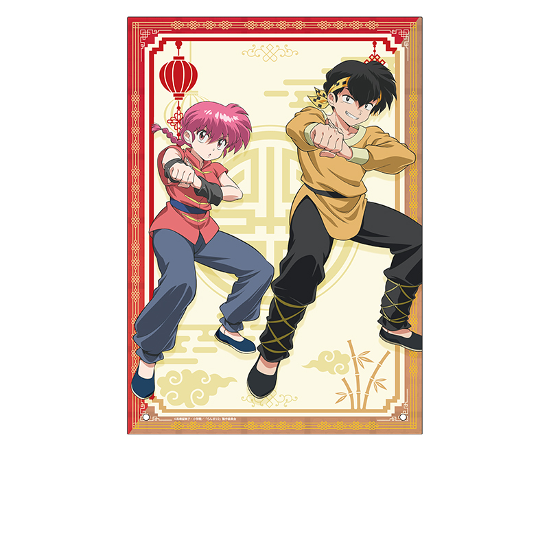 【ペンギンパレード】らんま1/2 描き下ろしアクリルパネル らんま&響 良牙